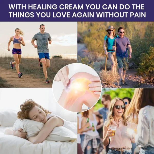 LOVILDS™ Turmeric & Emu Oil Arthritis Soothing Pain Relief Massage Gel