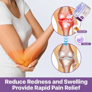 Curcumin & Emu Oil Pain Gel – 🏥Backed by US Osteopathic Experts