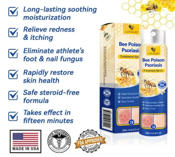 LOVILDS™ PsoriaHeal psoriasis Spray