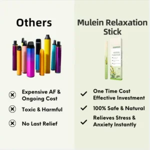🔥 🔥🔥Final 3 Hours: 60% OFF LOVILDS™ Mullein Relaxation Stick – Soothes Lungs, Detoxifies, Freshens Breath