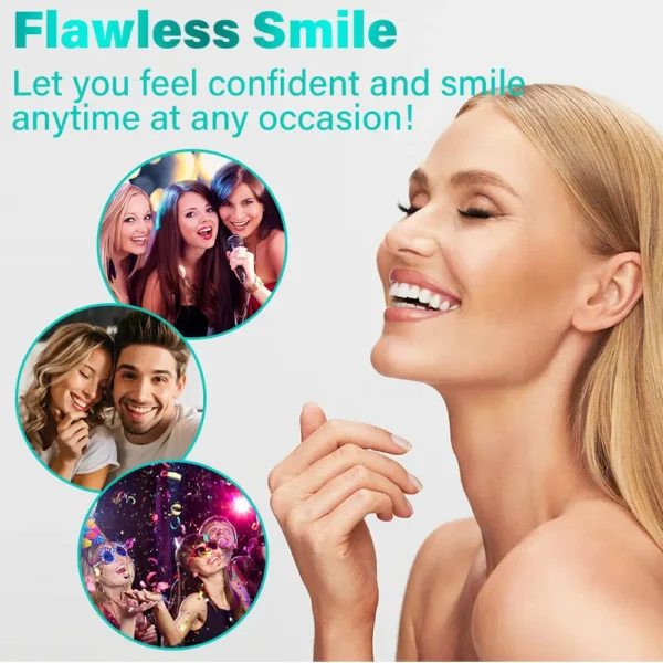 ✅ Proudly made and shipped from Canada| LOVILDS™ Suction-fit Complete Denture 🦷🍎🍏