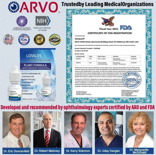 LOVILDS® CoreNano Eye Clear Drops Serum