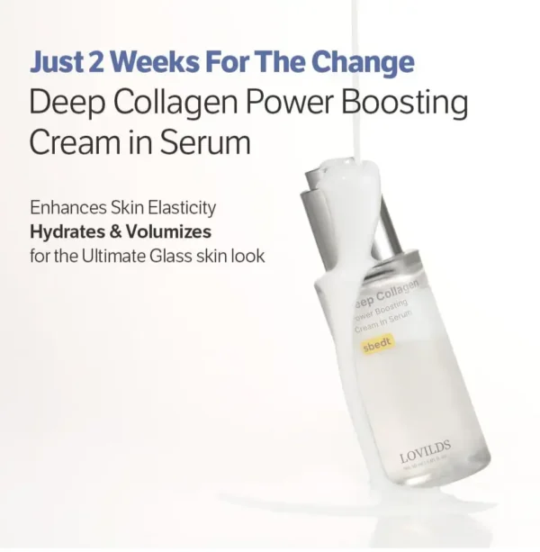LOVILDS™ Deep Collagen Anti-Wrinkle Cream Serum – Firming, Hydrating & Youthful Glow for All Skin Types