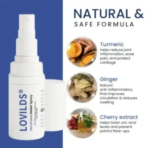 LOVILDS® GoutEase Relief Spray