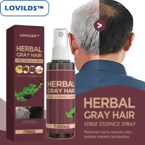 LOVILDS Herbal Cray Hair Verse Essence Spray