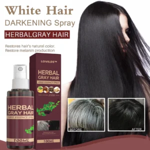 LOVILDS Herbal Cray Hair Verse Essence Spray