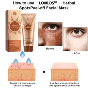 LOVILDS™ Herbal Spots Peel-Off Facial Mask