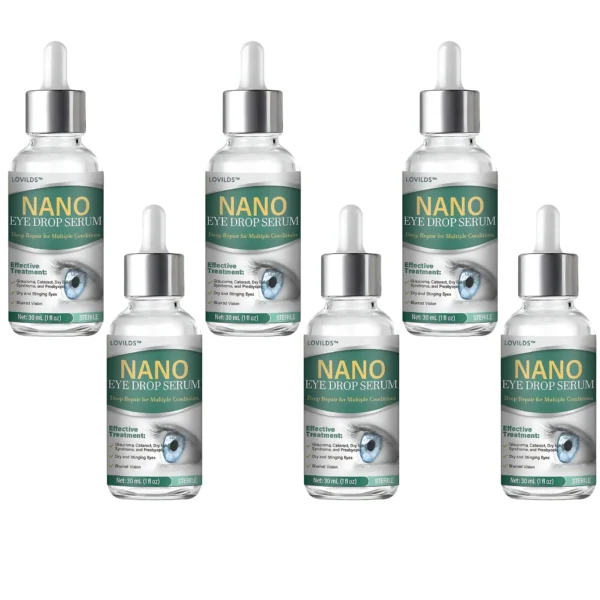 👩‍⚕️LOVILDS™ Nano Eye Drops Serum ✅FDA Approved(Suitable for presbyopia, dry eye syndrome, glaucoma, and cataracts) 👀