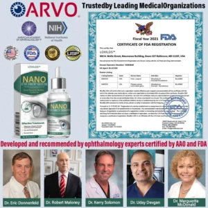 👩‍⚕️LOVILDS™ Nano Eye Drops Serum ✅FDA Approved(Suitable for presbyopia, dry eye syndrome, glaucoma, and cataracts) 👀