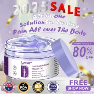 LOVILDS™ Turmeric & Emu Oil Arthritis Soothing Pain Relief Massage Gel 👨‍⚕️Australian Osteopathic Association （AOA）Approved