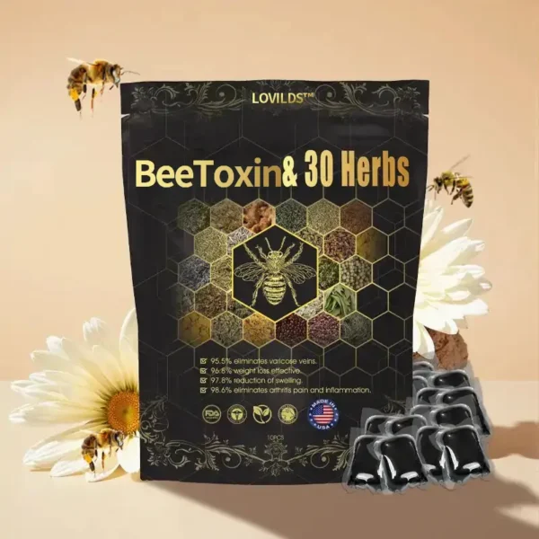 Last day to get 70% OFF: Lovilds™ Bee Toxin & 30-Herb Detox Foot Soak Beads for Body Sculpting- Recommended by the America Lymphatic Academy (ALA) 🧀