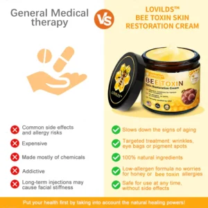 Made and Shipped from USA✨ LOVILDS™ Bee Toxin Skin Repair Cream🔥 Last day 80% OFF💎💎