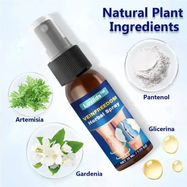 🏆Made and Shipped from the UK🌿Lovilds™ VeinFreedom Herbal Spray - MicroMist Therapy