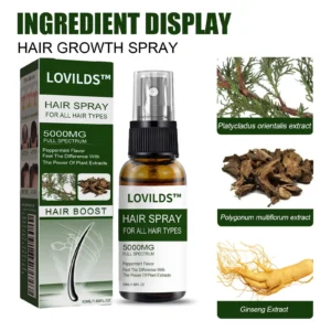 Say Goodbye to Hair Loss — Regrow Thicker, Fuller Hair with LOVILDS™ 🌿
