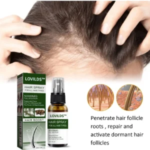 Say Goodbye to Hair Loss — Regrow Thicker, Fuller Hair with LOVILDS™ 🌿