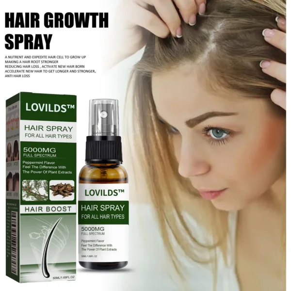 Say Goodbye to Hair Loss — Regrow Thicker, Fuller Hair with LOVILDS™ 🌿