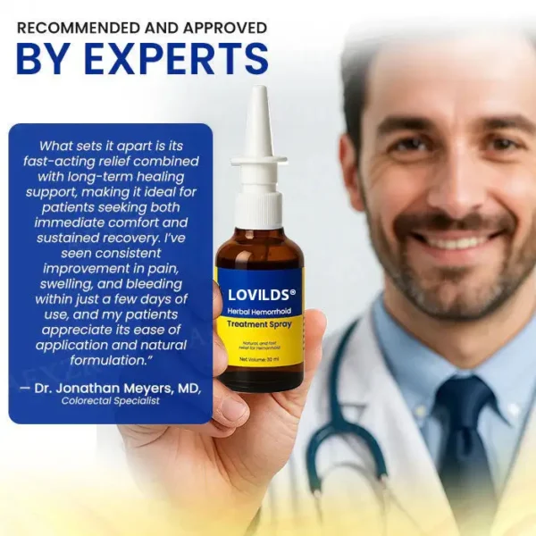 💥 Say Goodbye to Pain! | LOVILDS® Hemorrhoid Spray – Now 80% OFF!