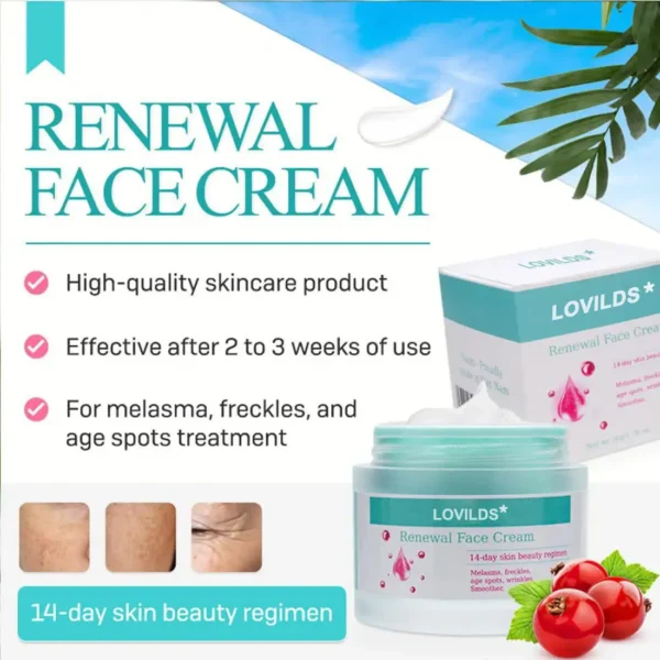 Final Hours—Sale Ending Soon!💥LOVILDS* Renewal Skin Cream | Spot Removal & Skin Renewal for Dark Spots, Age Spots, and Sun Spots* Daily Firming for All Skin Types