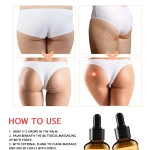 Get a Perfect Booty Naturally! LOVILDS™ Hip Lifting Oil - See Results in Weeks.