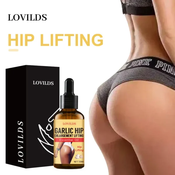Get a Perfect Booty Naturally! LOVILDS™ Hip Lifting Oil - See Results in Weeks.