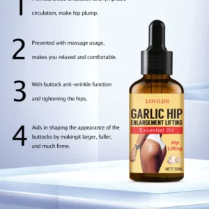 Get a Perfect Booty Naturally! LOVILDS™ Hip Lifting Oil - See Results in Weeks.