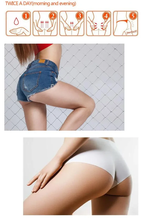 Get a Perfect Booty Naturally! LOVILDS™ Hip Lifting Oil - See Results in Weeks.
