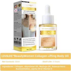 LOVILDS® Collagen & Soy Isoflavones BustLift Firming Oil