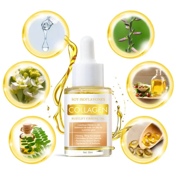 LOVILDS® Collagen & Soy Isoflavones BustLift Firming Oil