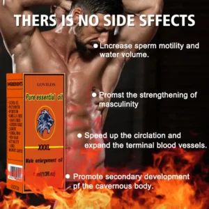 LOVILDS Pure Essential Oil –  Male Enhancement Oil