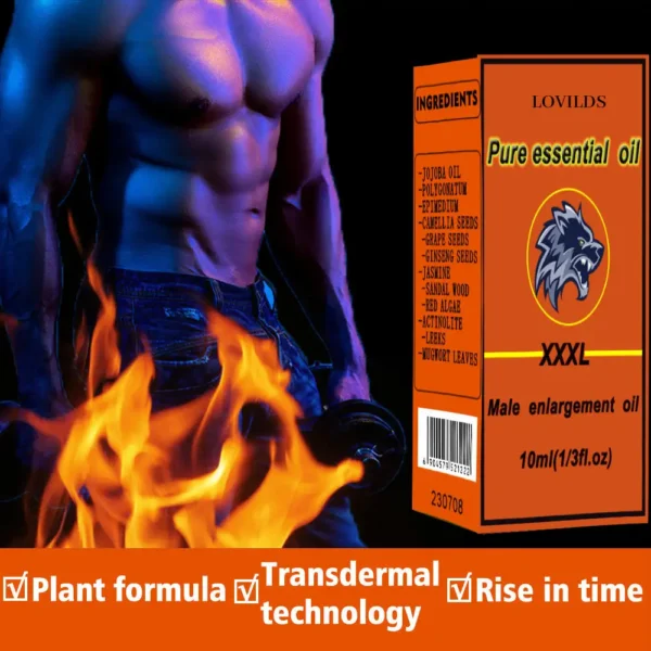LOVILDS Pure Essential Oil –  Male Enhancement Oil