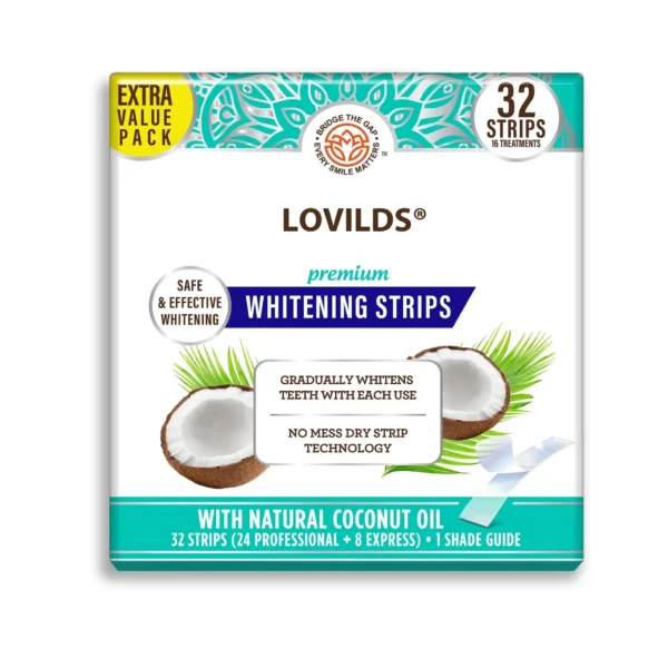 LOVILDS Whitening Strips (16 - Day Treatment)
