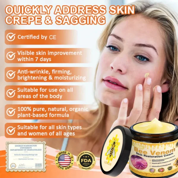 Made and Shipped from USA ✨ LOVILDS™ Bee venom Comprehensive Cream 🔥 LAST DAY 80% OFF 💎💎