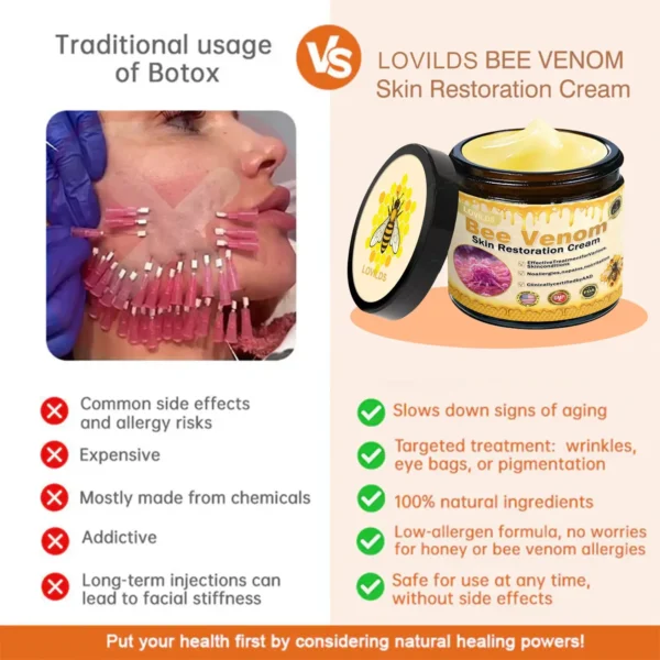 Made and Shipped from USA ✨ LOVILDS™ Bee venom Comprehensive Cream 🔥 LAST DAY 80% OFF 💎💎