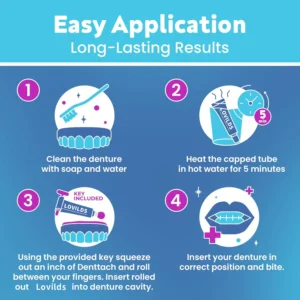 ✨✨[Official Brand Store]LOVILDS™- Thermoplastic Denture Adhesive & Cushion (20 grams)