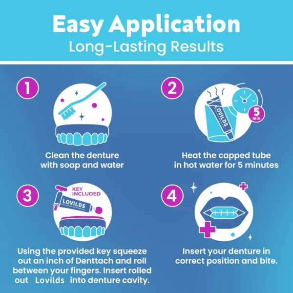 ✨✨[Official Brand Store]LOVILDS™- Thermoplastic Denture Adhesive & Cushion (20 grams)