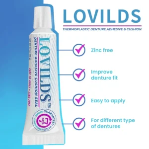 ✨✨[Official Brand Store]LOVILDS™- Thermoplastic Denture Adhesive & Cushion (20 grams)