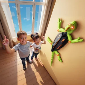 🦎 LOVILDS Wall Crawler Gecko – The Toy That Defies Gravity!