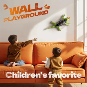 🦎 LOVILDS Wall Crawler Gecko – The Toy That Defies Gravity!