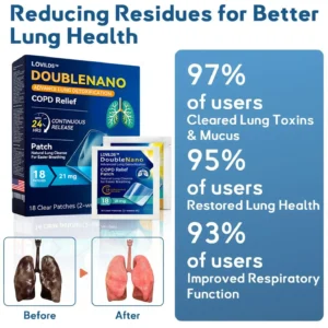 💝💝FDA Approved LOVILDS™ DoubleNano COPD Relief Patch (💝 Cough, wheezing, shortness of breath, sputum, stuffy nose, bronchitis, bronchitis, allergy symptoms, lung discomfort🫁)(副本)