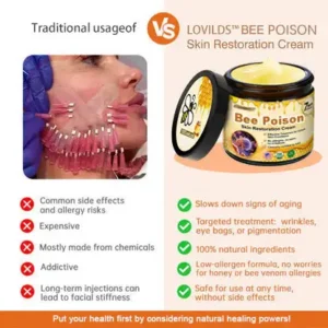 ✨FDA Approved:LOVILDS™ Bee Poison Skin Restoration Cream — 🔥Limited Time 70% OFF🔥