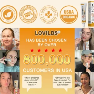 🧑‍⚕️LOVILDS® Botox Bee Venom Wrinkle Removal Cream (Made and Shipped from USA)