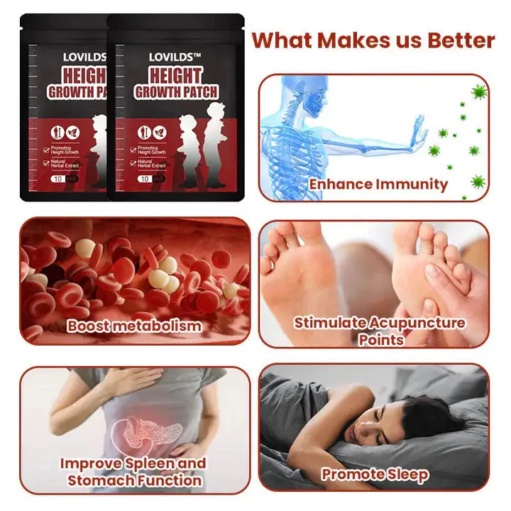 LOVILDS™ Herbal Height Increasing Foot Patch🌿 - Awaken Pituitary Growth Hormone