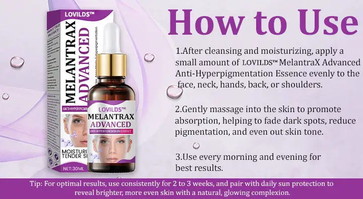 LOVILDS™ MelantraX Advanced Anti-Hyperpigmentation Essence