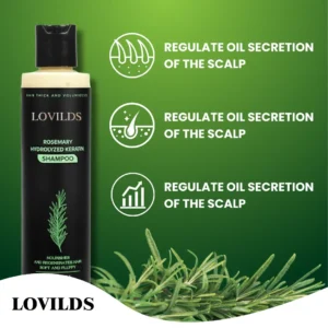 LOVILDS® Rosemary Hydrolyzed Keratin Shampoo