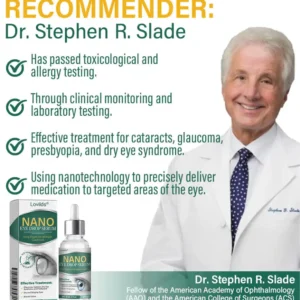 Lovilds® Nano Eye Drops Serum 👩‍⚕️ Royal College of Ophthalmologists Recommended (Suitable for presbyopia, dry eye syndrome, glaucoma, and cataracts)