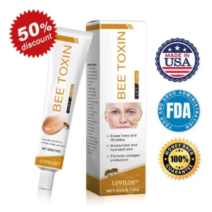 (Made and Shipped from USA) 🧑‍⚕️LOVILDS™ BEE TOXIN  Wrinkle Removal Cream