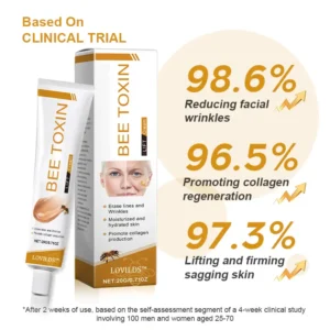 (Made and Shipped from USA) 🧑‍⚕️LOVILDS™ BEE TOXIN  Wrinkle Removal Cream