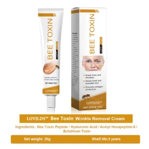 (Made and Shipped from USA) 🧑‍⚕️LOVILDS™ BEE TOXIN  Wrinkle Removal Cream