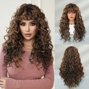 👑Newest Arrival 🔥Limited Time Only🔥 LOVILDS Effortless Shaggy Waves Big Hair Curly Hair Wig