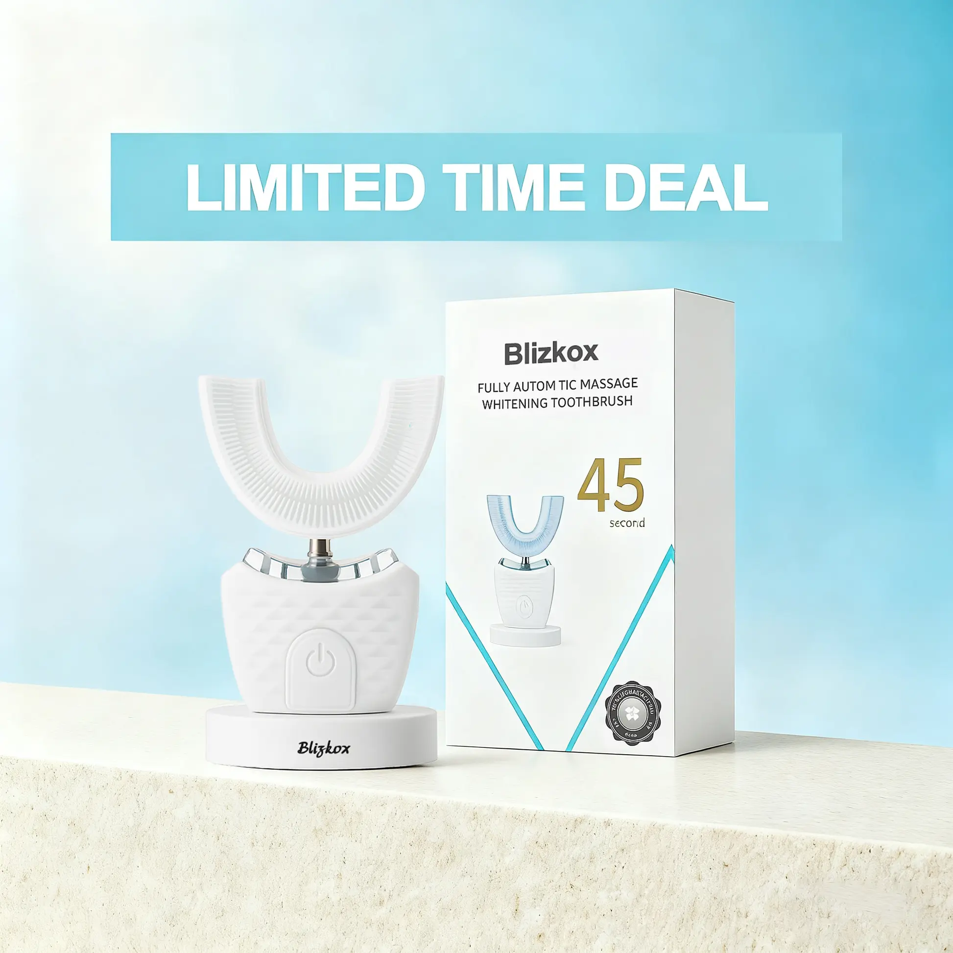 ✅ Official Store丨LOVILDS™ Fully Automatic Massage Whitening Toothbrush..